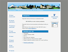 Tablet Screenshot of karvina.info