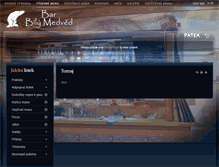 Tablet Screenshot of bilymedved.karvina.info